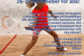 Malmö HÖST Squash Camp för juniorer